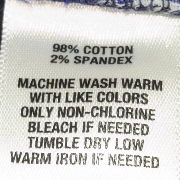 NEW Crown & Ivy‎ Dad Shorts Mens XL Navy Cotton Resort Chino Driving Motion Flex - Picture 11 of 11